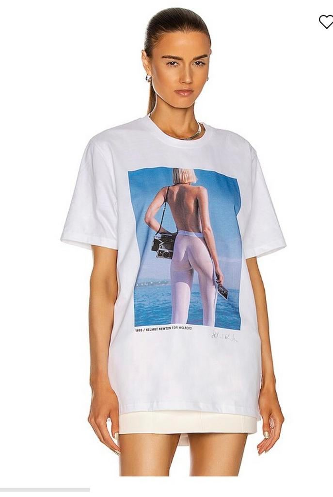 Helmut Newton * Wolford t-shirt, Livres, Envoi, Comme neuf