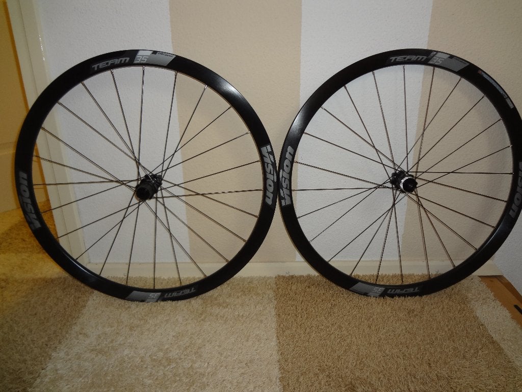 Nieuw Vision Team 35 Comp SL Disc Clincher Wiel set dura ace, Enlèvement ou Envoi, Neuf, Autres types