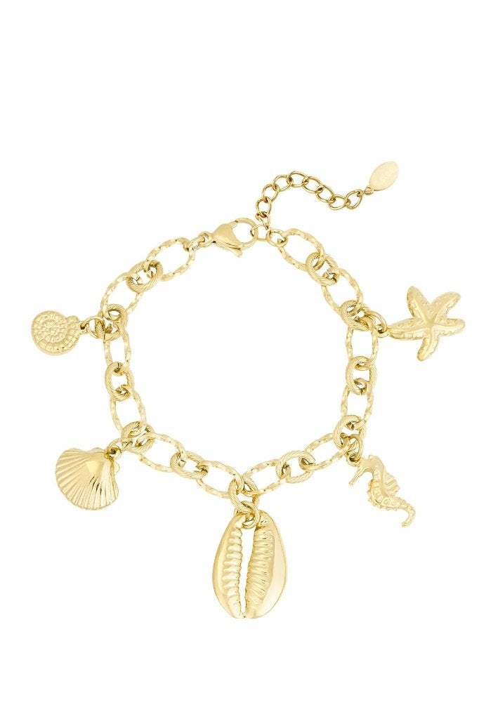 bedelarmband wild sea, Ophalen of Verzenden, Nieuw, Staal