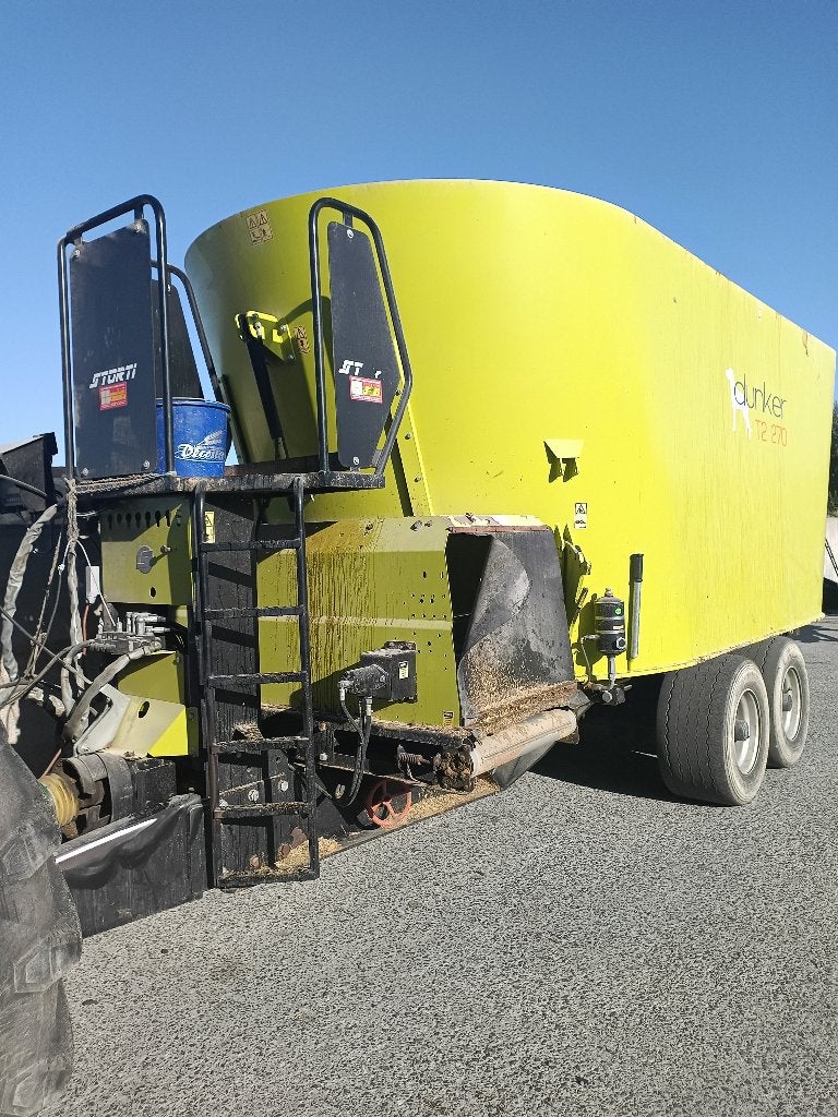 storti mengwagen, Zakelijke goederen, Ophalen