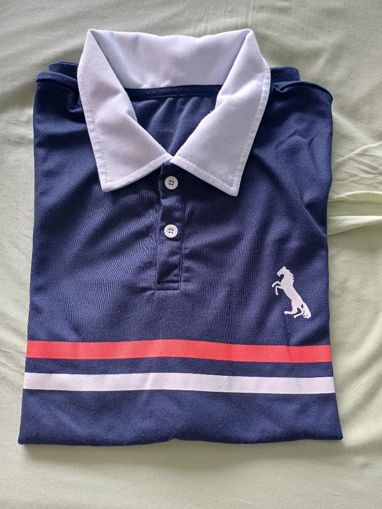 Polo Ferrari xl, Kleding | Heren, Polo's, Ophalen, Andere, Blauw, Maat 56/58 (XL)