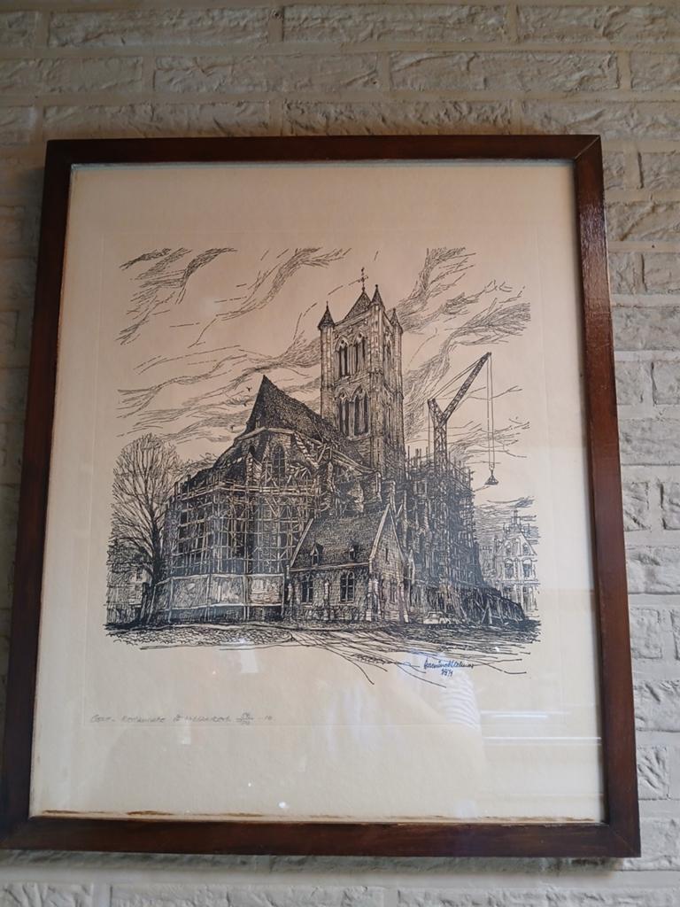 Restauration de l'église Saint-Nicolas de Gand, Antiquités & Art, Enlèvement