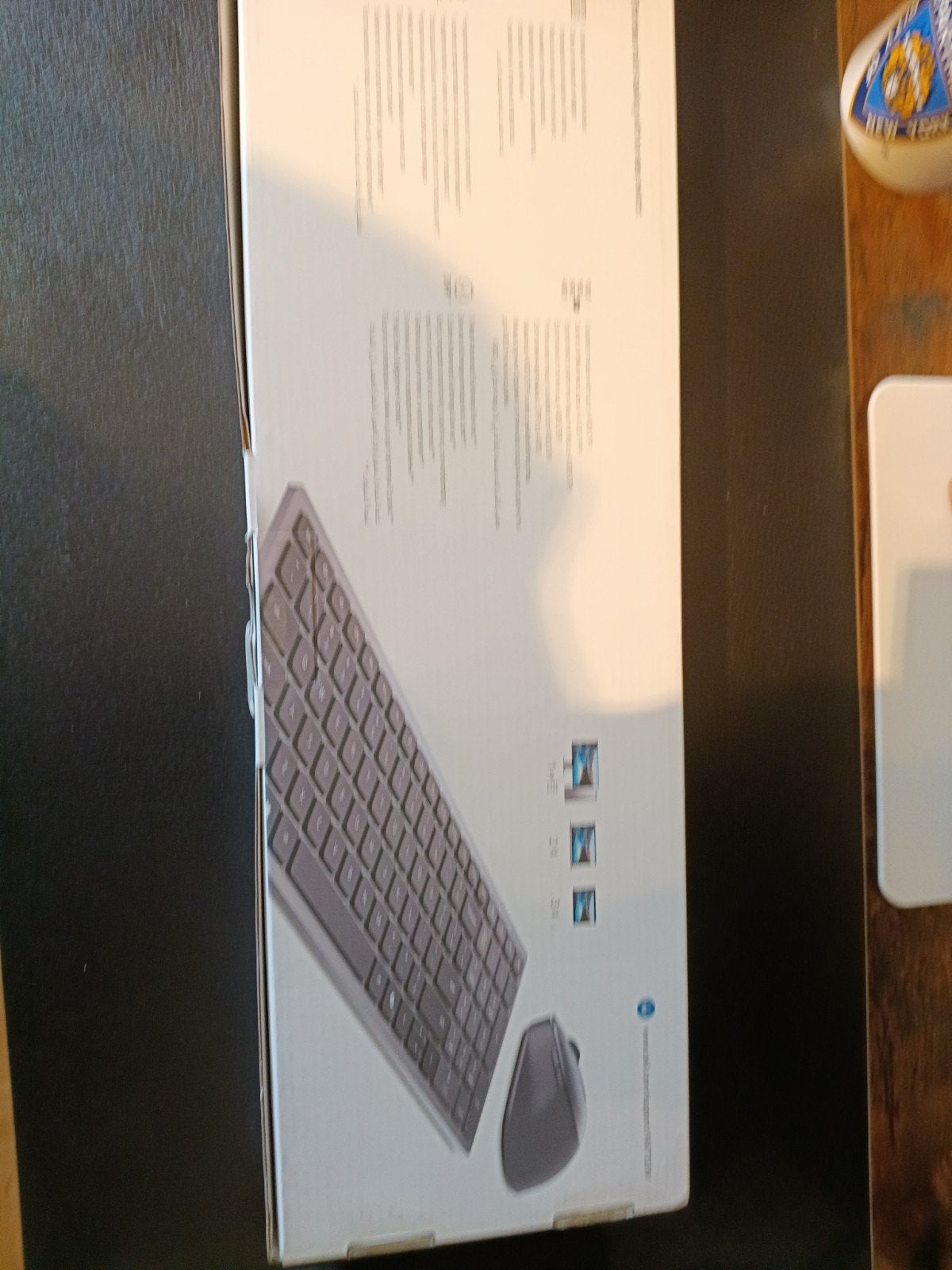Pro Plus compact toetsenbord en muis - KM7120W - Frans (AZE), Computers en Software, Toetsenborden, Ophalen of Verzenden, Azerty
