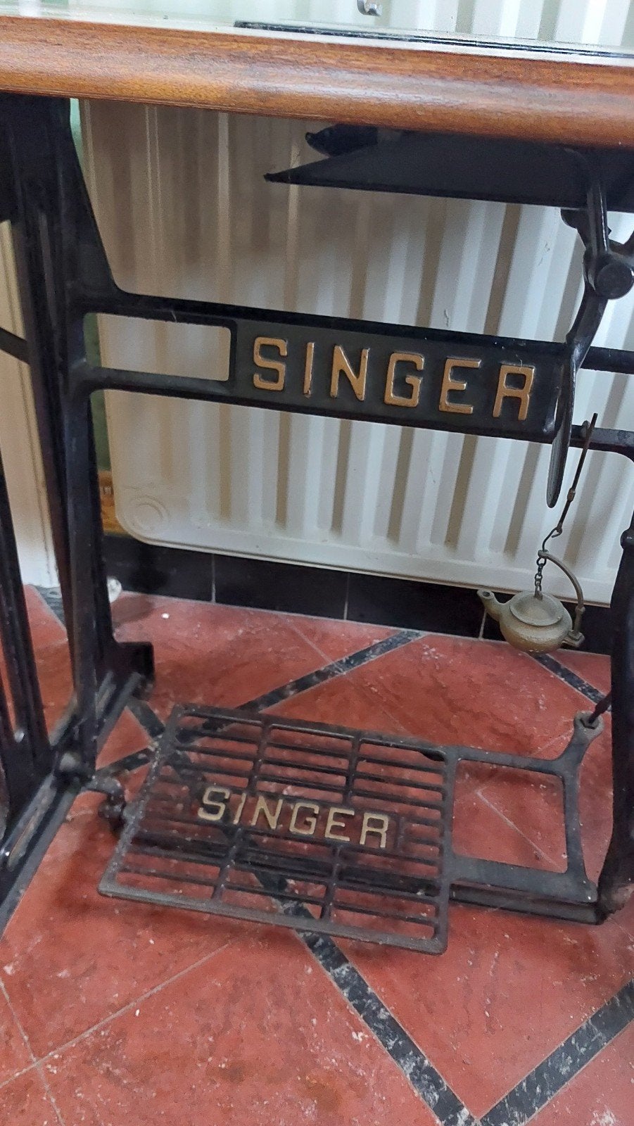 Naaimachine Singer, Antiek en Kunst, Ophalen