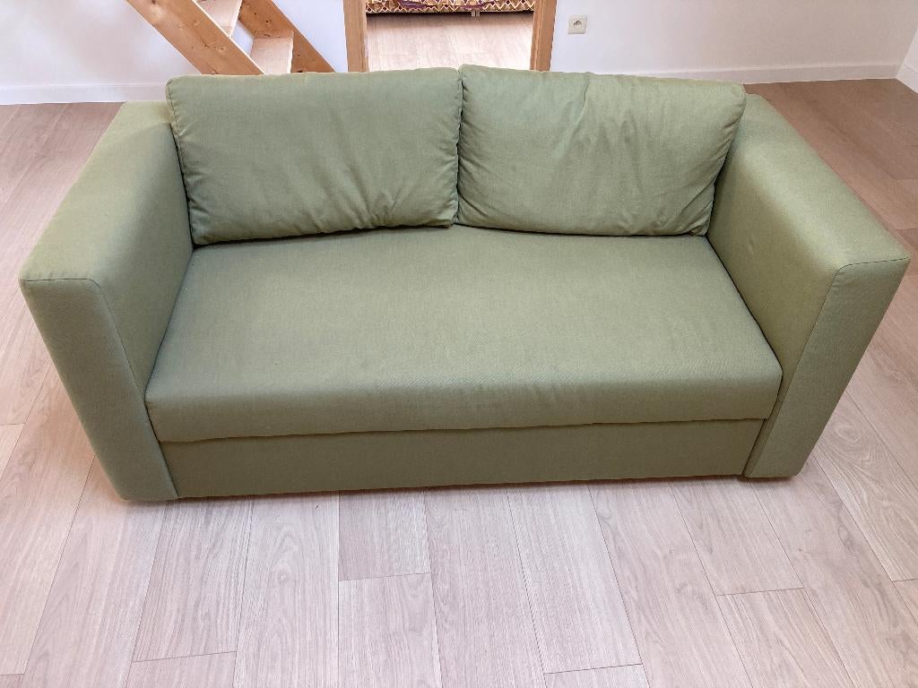 Divan, Maison & Meubles, Enlèvement, Comme neuf, Deux personnes, Banc droit