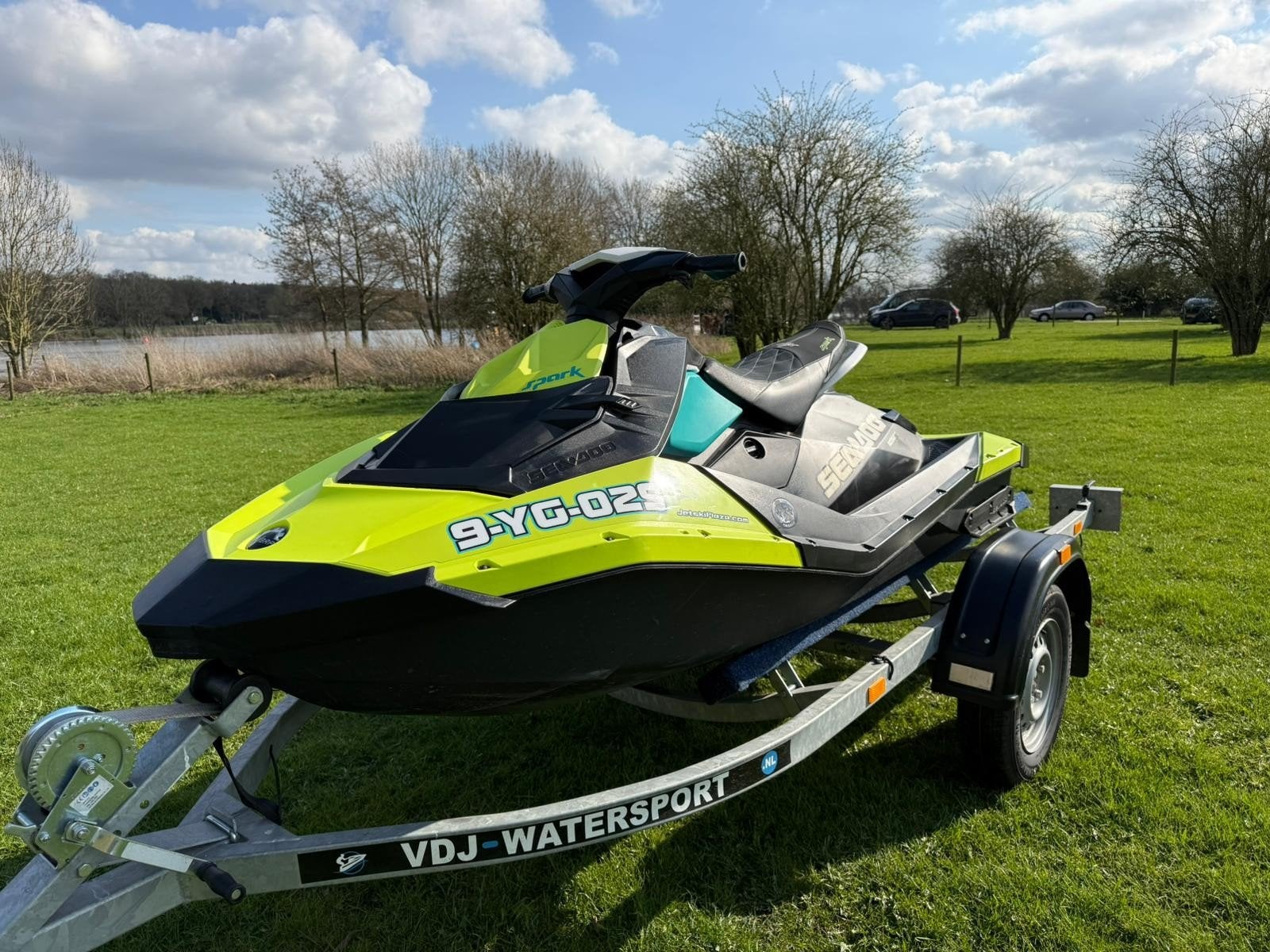 Jetski spark seadoo inclusief trailer 2018, Enlèvement, Essence
