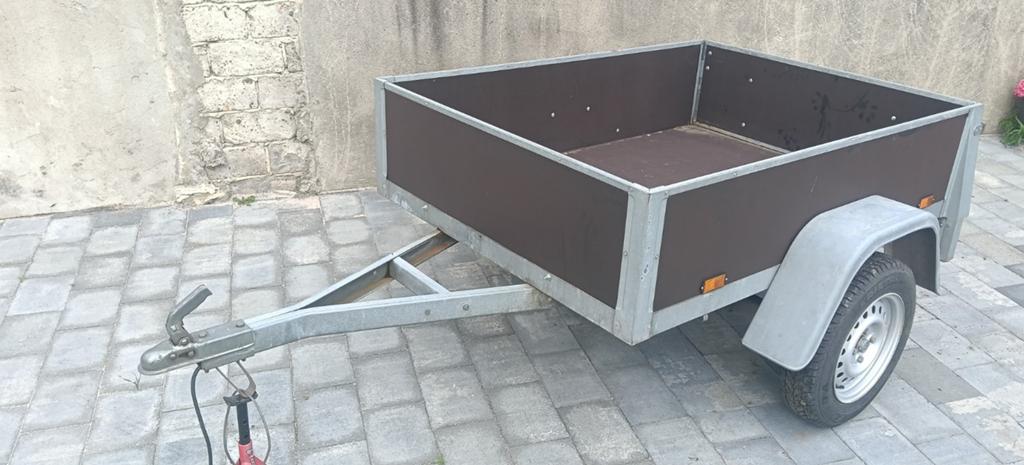 Gegalvaniseerde aanhangwagen, Ophalen