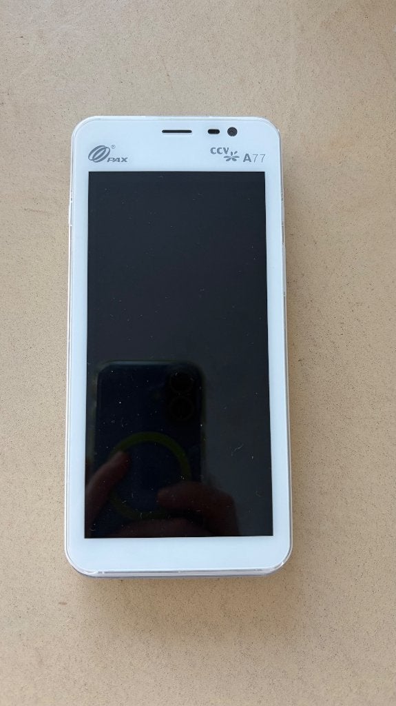 CCV PAX A77 betaalterminal / Bancontact toestel, Ophalen