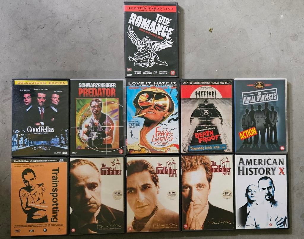 Lot 11 DVD's Topklassiekers!, Cd's en Dvd's, Ophalen of Verzenden