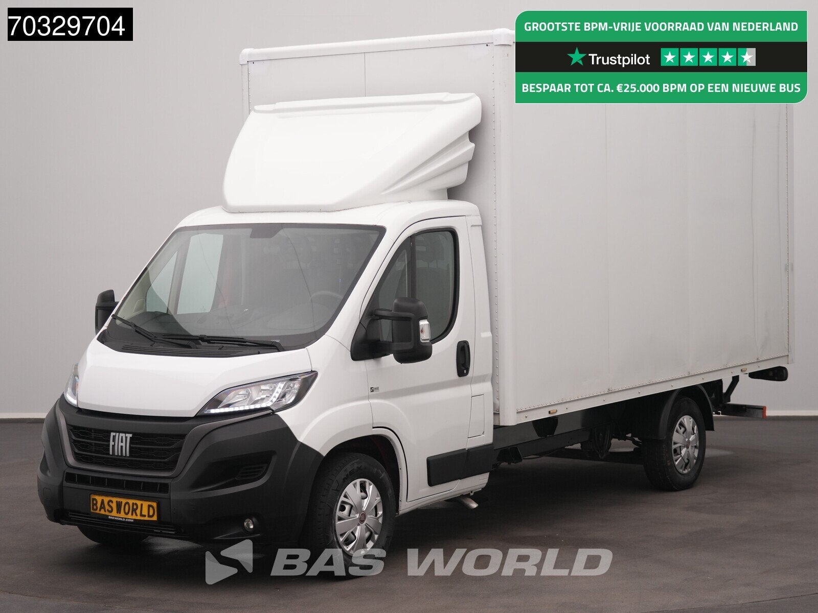 Fiat Ducato 140pk Laadklep Zijdeur Bakwagen LED Airco Cruise, Achat, Euro 6, 3 places, Boîte manuelle