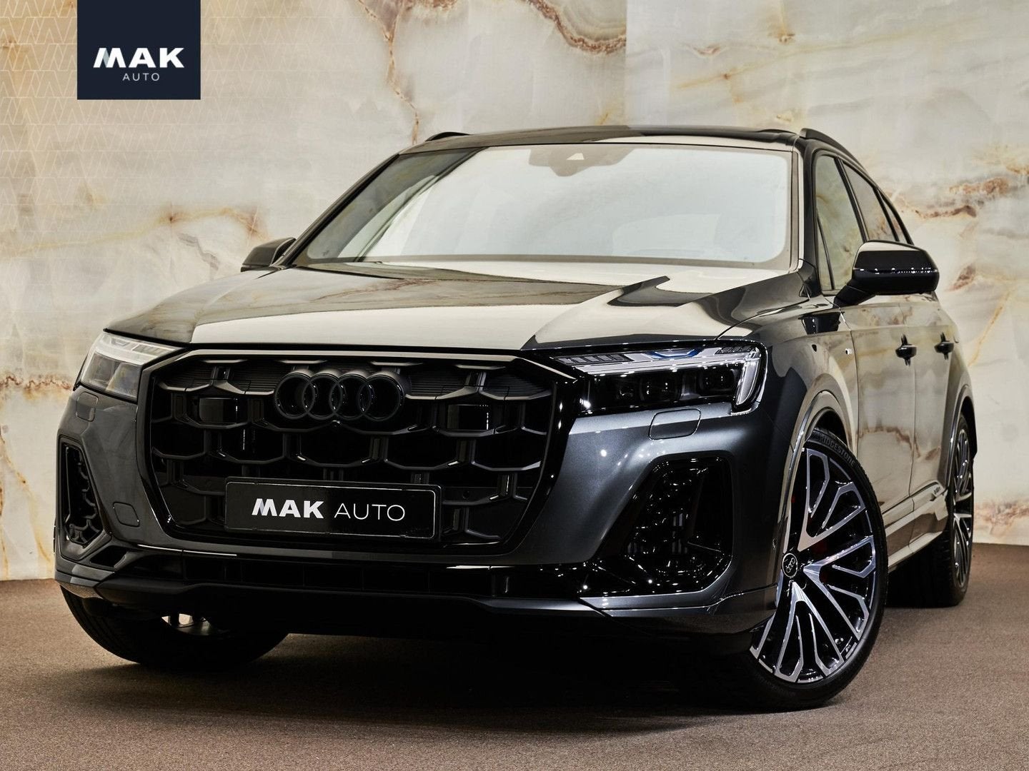 Audi Q7 60 TFSI e Quattro Pro Line S Competition , pano, tr., Auto's, Audi, Automaat, Zwart, 26 kWh, Bedrijf