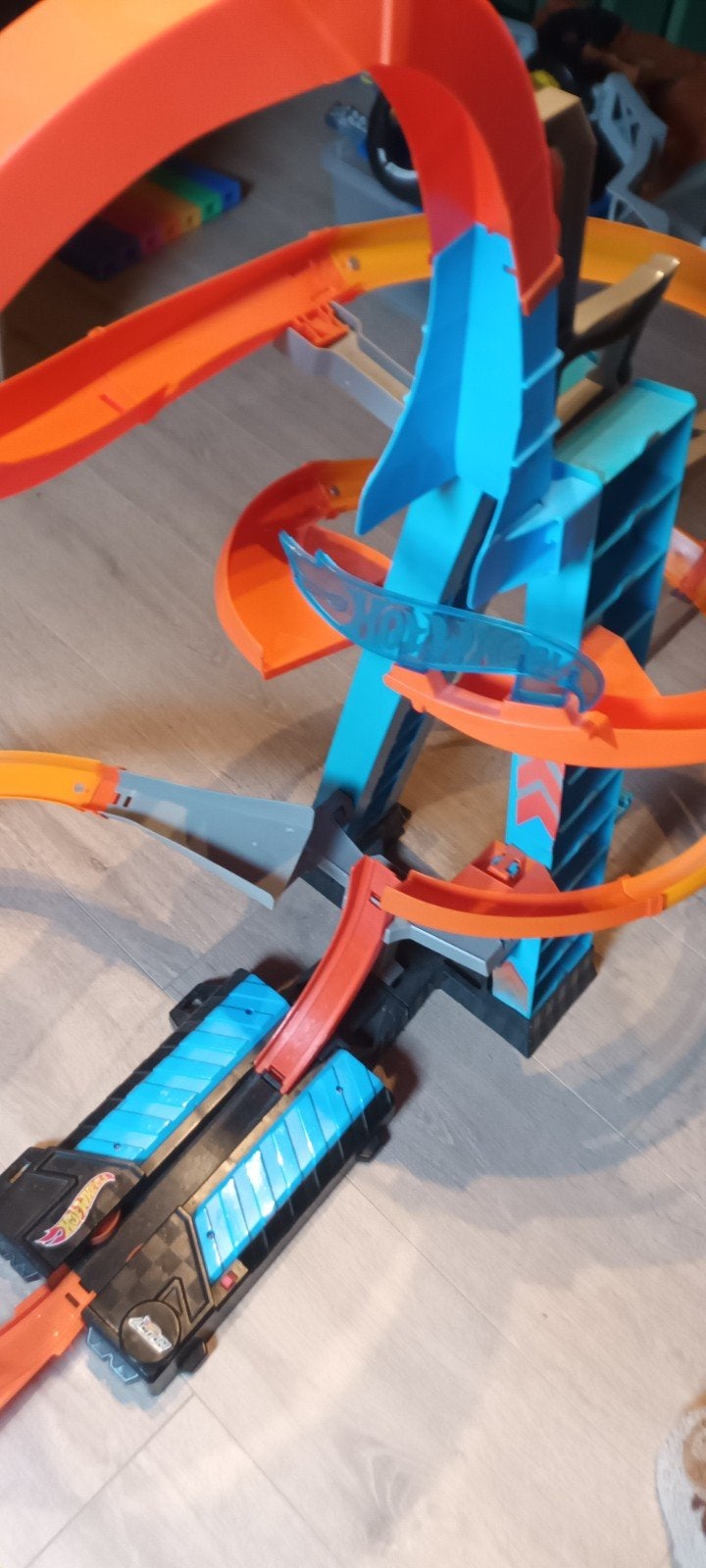 Hot Wheels spectaculaire stunt looping, Ophalen, Gebruikt, Hot Wheels, Met looping