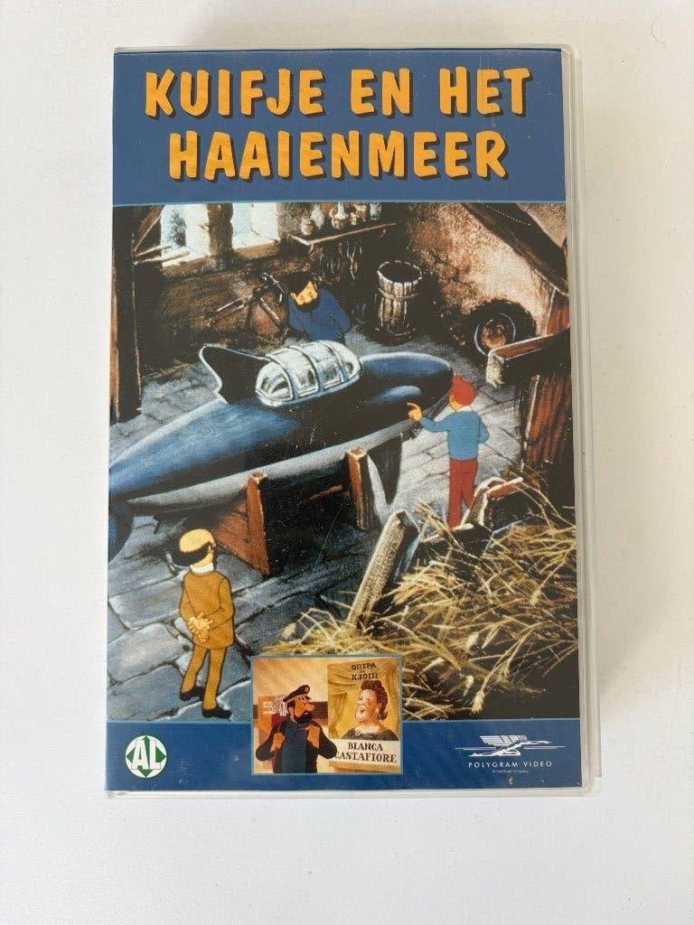 Kuifje VHS Kuifje en het haaienmeer, Verzamelen, Ophalen of Verzenden, Kuifje, Zo goed als nieuw, Gebruiksvoorwerp