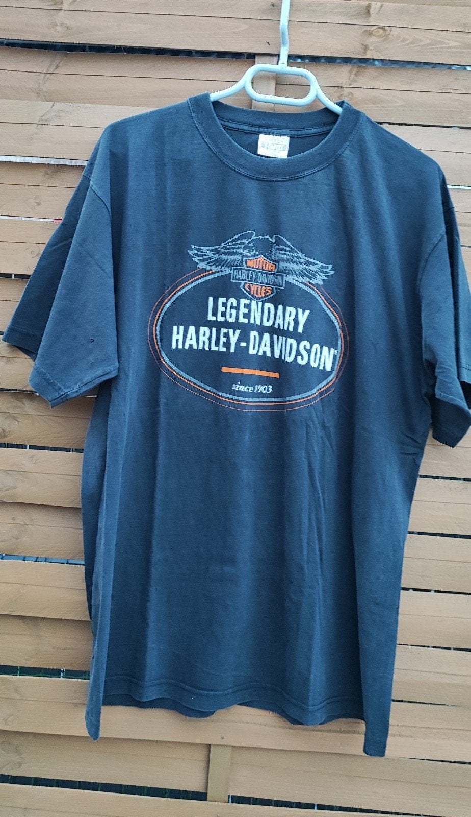 tee shirt Harley Davidson taille xl, Verzenden, Gedragen, Zwart