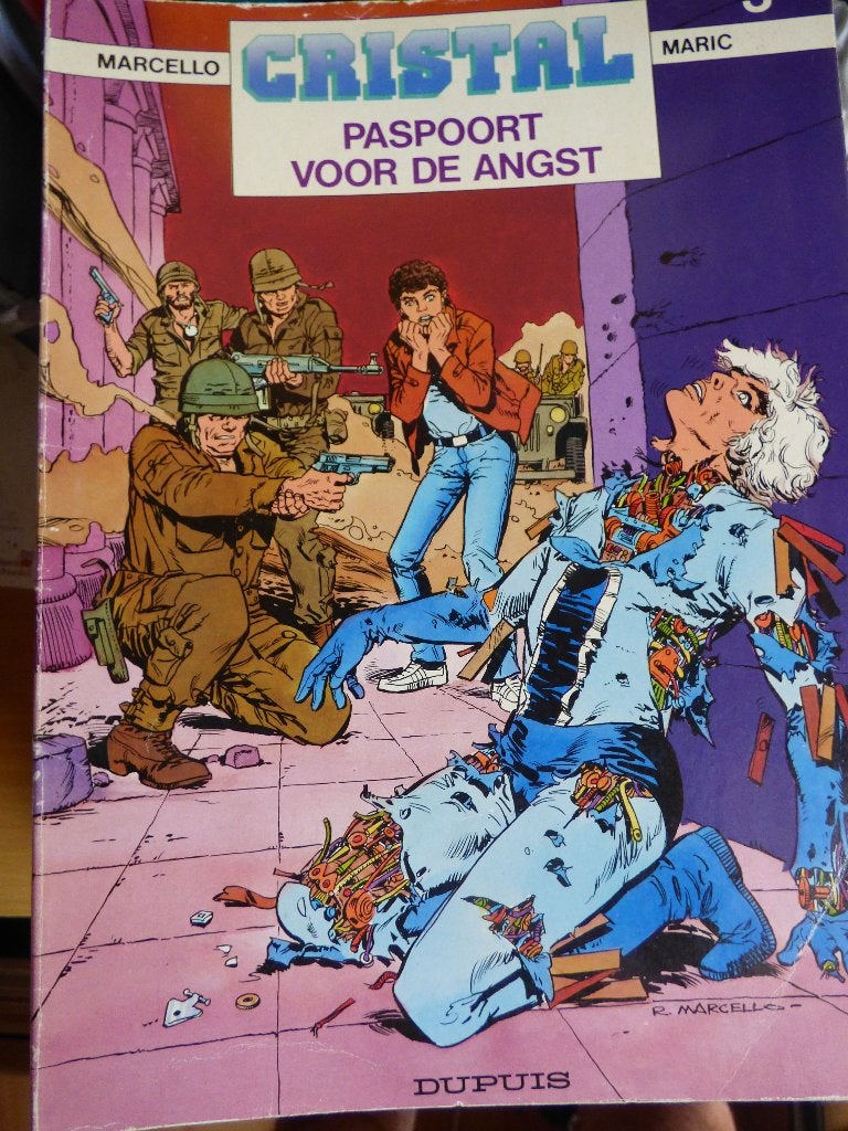 cristal  nr 3  :  paspoort voor de angst ,   softcover, Enlèvement ou Envoi