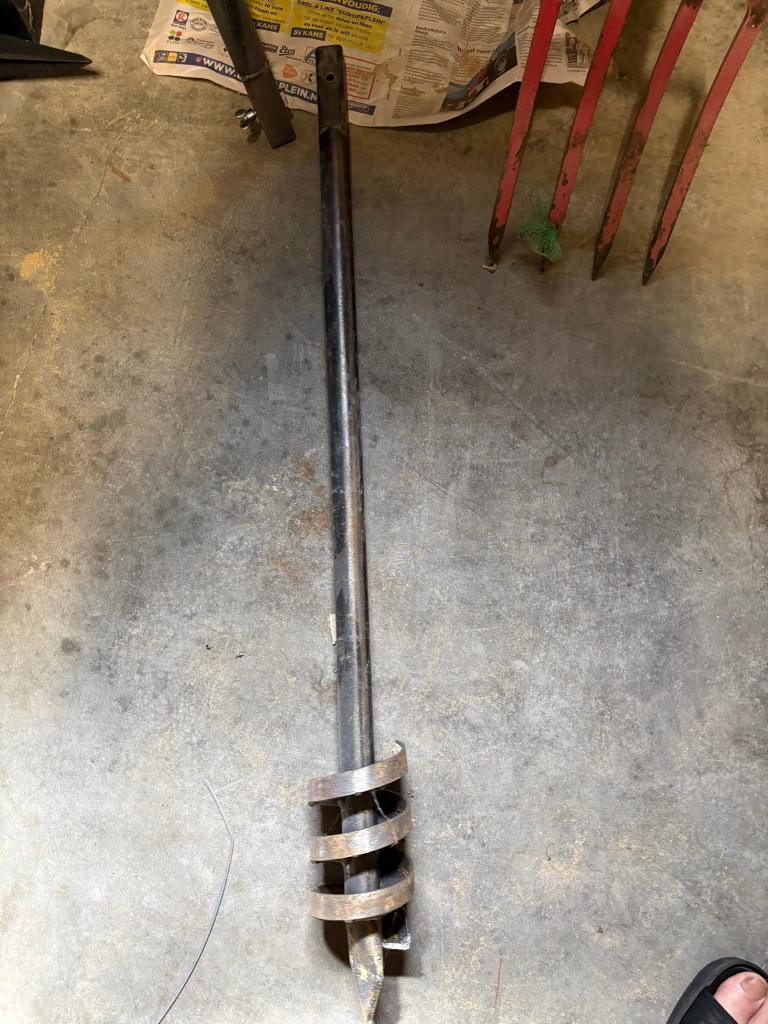Grondboor 9 cm, Tuin en Terras, Ophalen, Gebruikt, Handmatig, Bronpomp