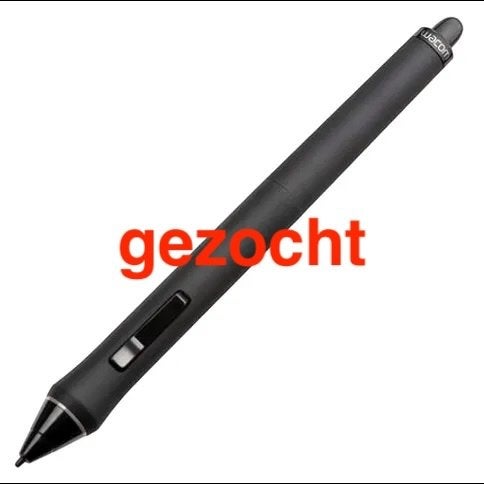 GEZOCHT: Wacom Grip Pen (KP-501E) voor Intuos 4 / 5 / Cintiq, Ophalen