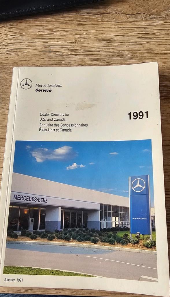 Annuaire des concessionnaires Mercedes, Ophalen of Verzenden, Mercedes-Benz