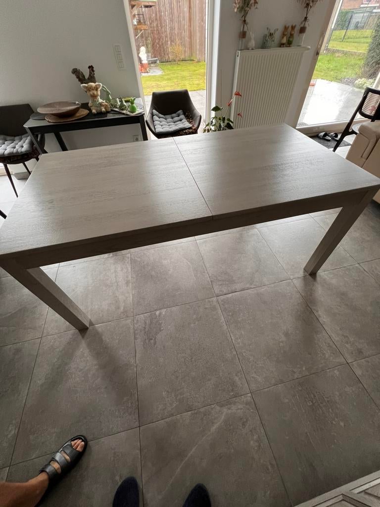 table de salle à manger, Maison & Meubles, 200 cm ou plus, Landelijk kan bij alles, Comme neuf, Enlèvement