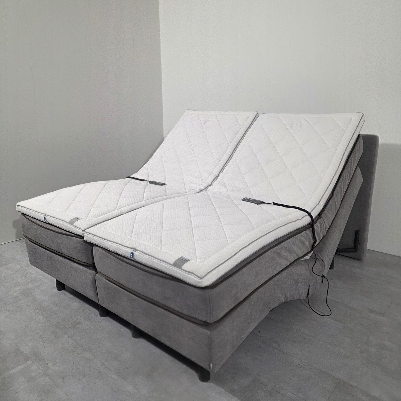 Auping Original Elektrisch Boxspring 180x200, Verstelbaar, Tweepersoons, Ophalen of Verzenden, Zo goed als nieuw