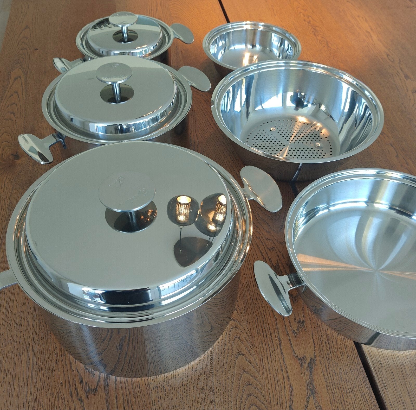 VANSTAHL KOOKPOTTEN 9 stuk, Geschikt voor inductie, Ophalen, Nieuw, Pannenset