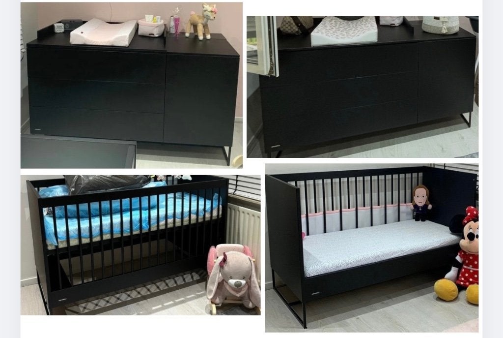 Kidsmill Modular meegroeibed en xl ledikant, Ophalen, Gebruikt, Ledikant