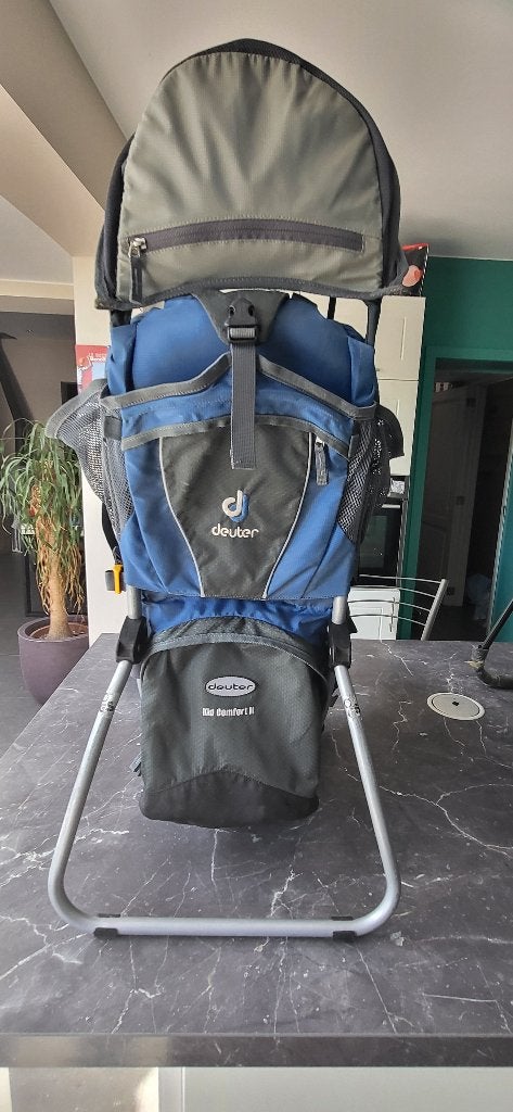 Sac à dos porte bébé Deuter kid comfort 2, Sport en Fitness, Bergsport en Wandelen, Ophalen, Zo goed als nieuw, Rugzak