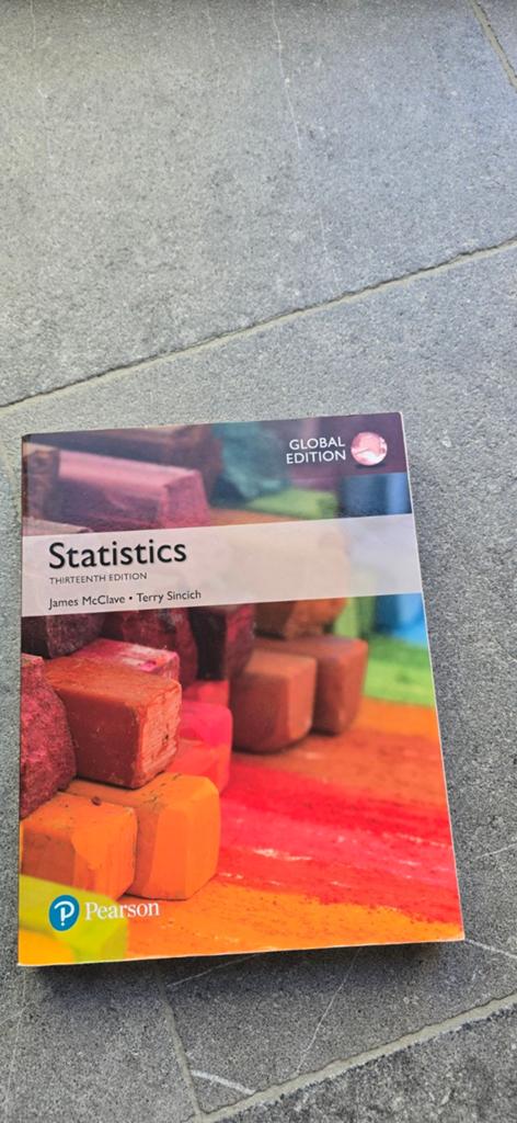 Statistics - Thirteenth Edition - Pearson, Enlèvement ou Envoi