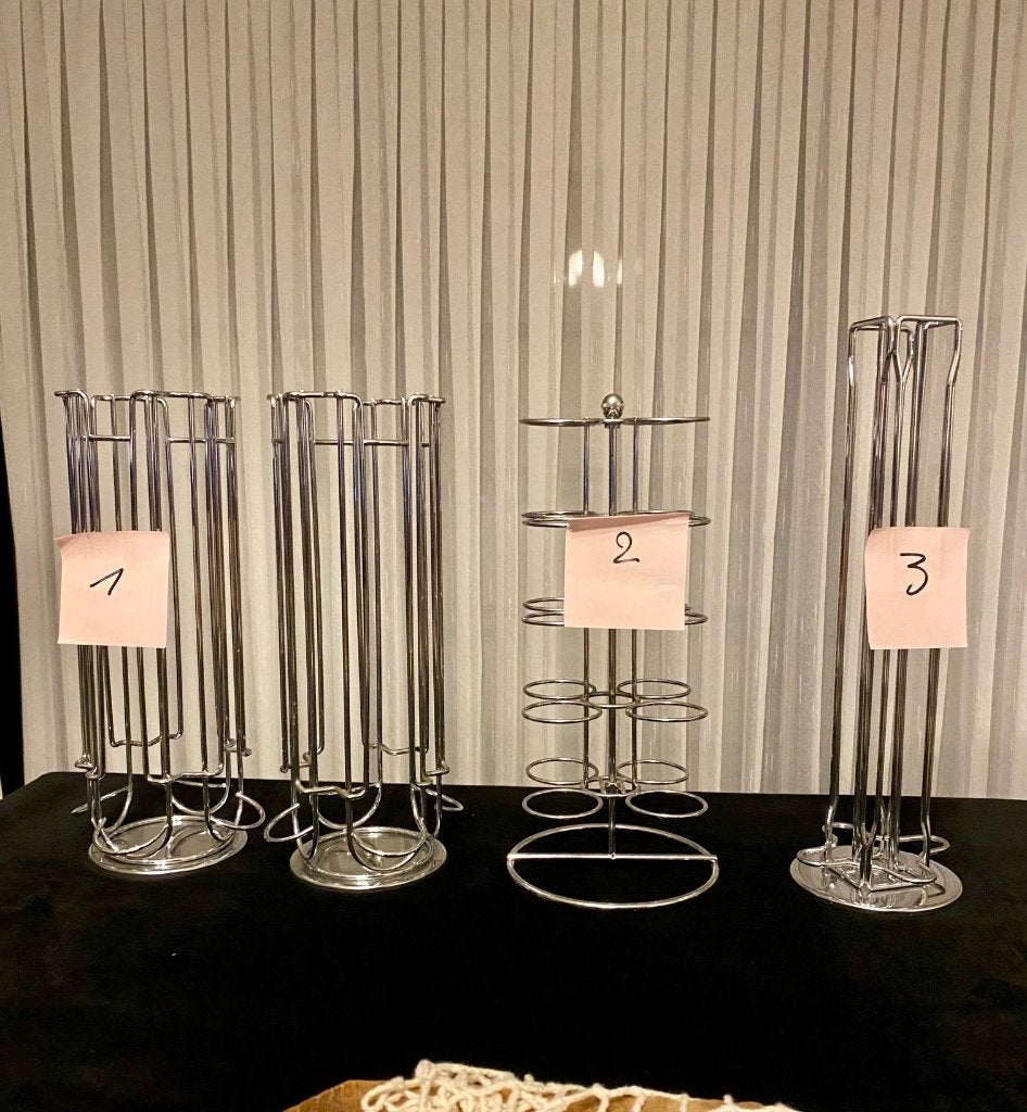 Koffiecuphouders, Ophalen, Gebruikt, Capsulehouder