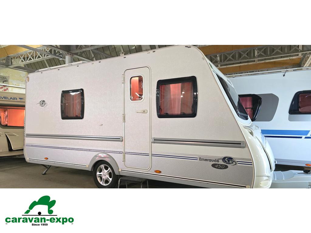 CARAVELAIR EMERAUDE 450, Caravans en Kamperen, Bedrijf, 750 - 1000 kg, 5 tot 6 meter, Caravelair