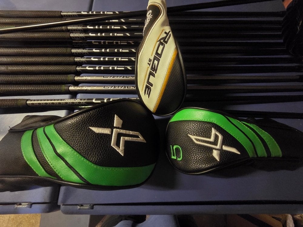 Complete golfset Callaway Rogue ST Max, XXIO, Odyssey, Sport en Fitness, Golf, Zo goed als nieuw, Set, Overige merken, Ophalen