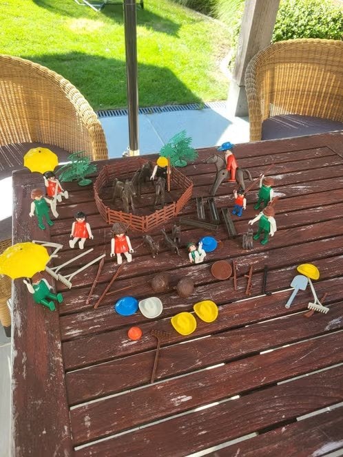 Mooi lot Vintage Playmobil – Western / Paardenboerderij, Kinderen en Baby's, Speelgoed | Playmobil, Ophalen of Verzenden