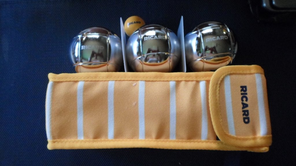 petanqueballen van ricard in draagtas, Ophalen, Nieuw, Bal