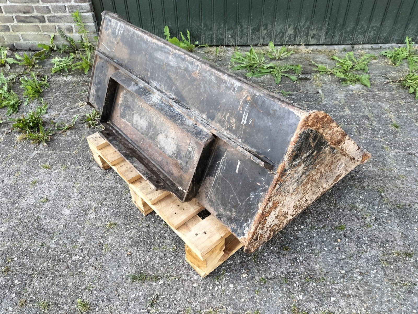 schepbak shovel schranklader tractor, Enlèvement