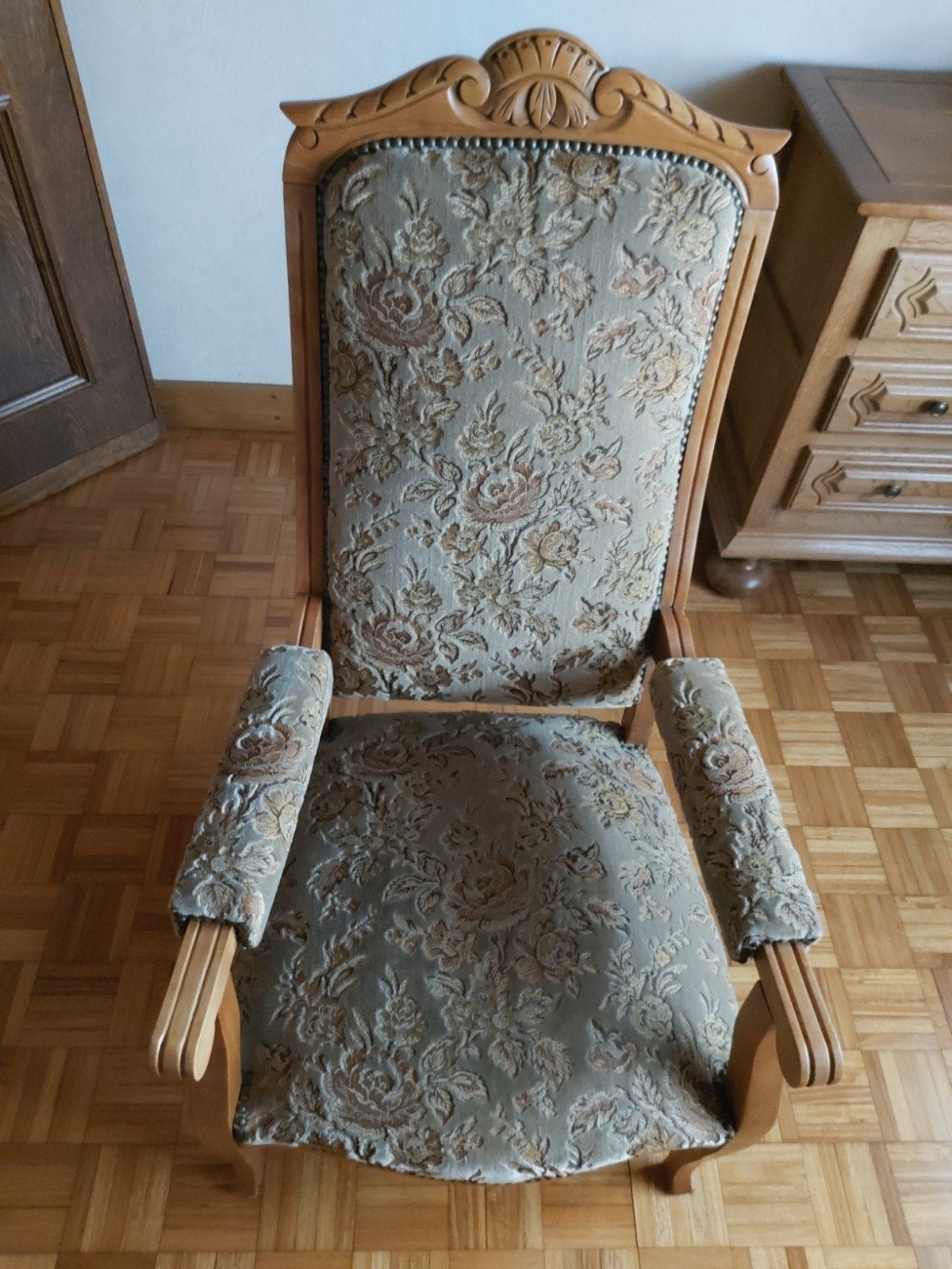 Fauteuil inclinable ancien, Enlèvement