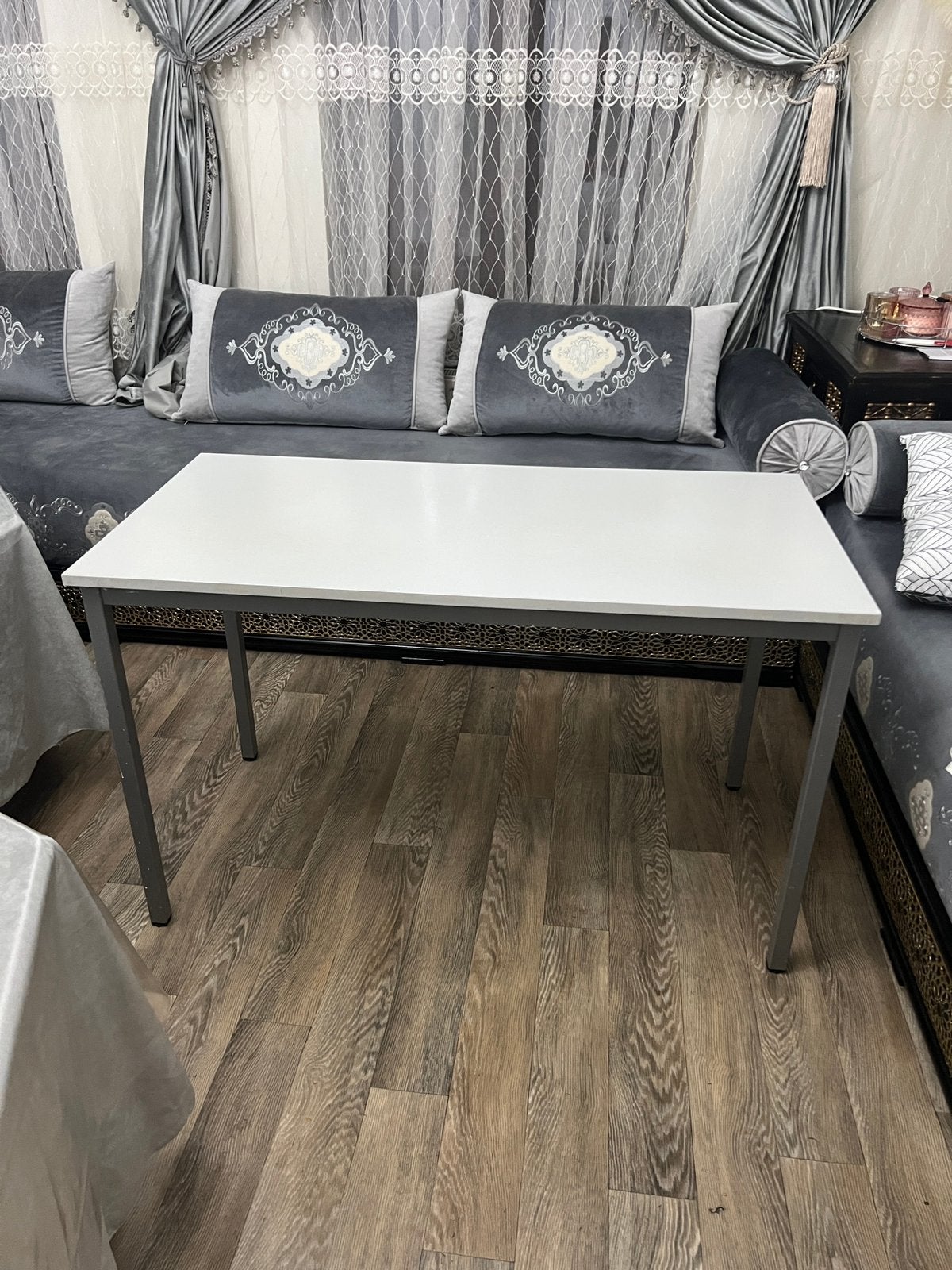 Table 120x60, Maison & Meubles, Enlèvement, Utilisé, Métal