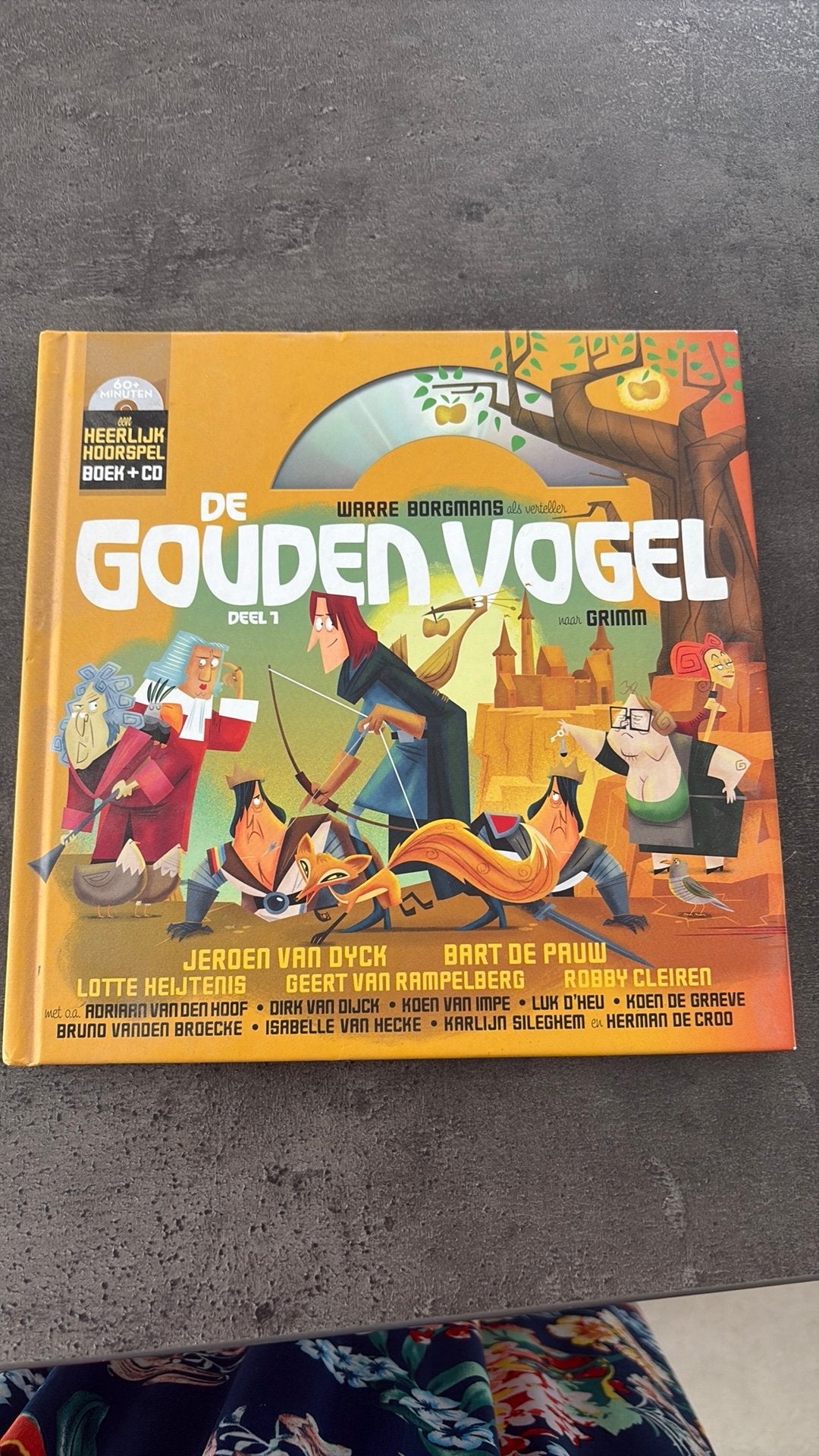 De Gouden Vogel -Warre Borgmans - hoorspel boek + CD, Boeken, Luisterboeken, Ophalen, Mark Borgions