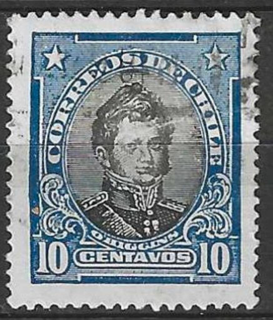 Chili 1912/1915 - Yvert 104 - Bernardo O'Higgins (ST), Envoi, Affranchi