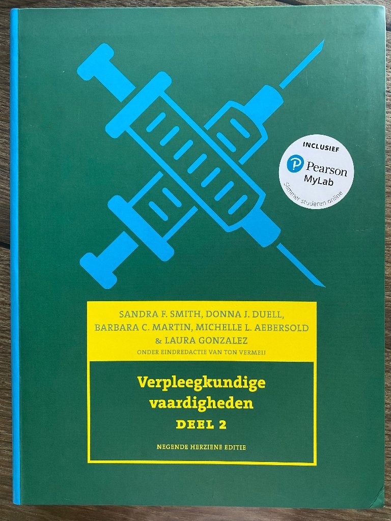 Verpleegkundige vaardigheden deel 2, Overige vakken, Pearson, Nieuw, Ophalen of Verzenden