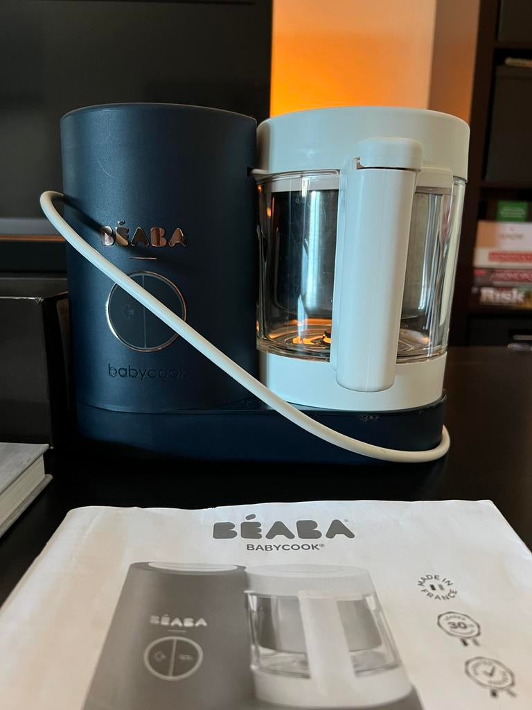 Babycook Neo Beaba - kit avec livre et cuiseur pâtes et riz, Enlèvement ou Envoi, Comme neuf