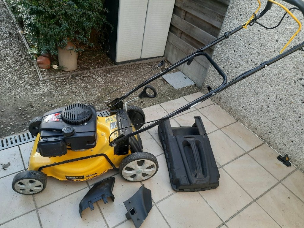 Powerplus, Cirkelmaaier, Zo goed als nieuw, Powerplus, 40 t/m 49 cm