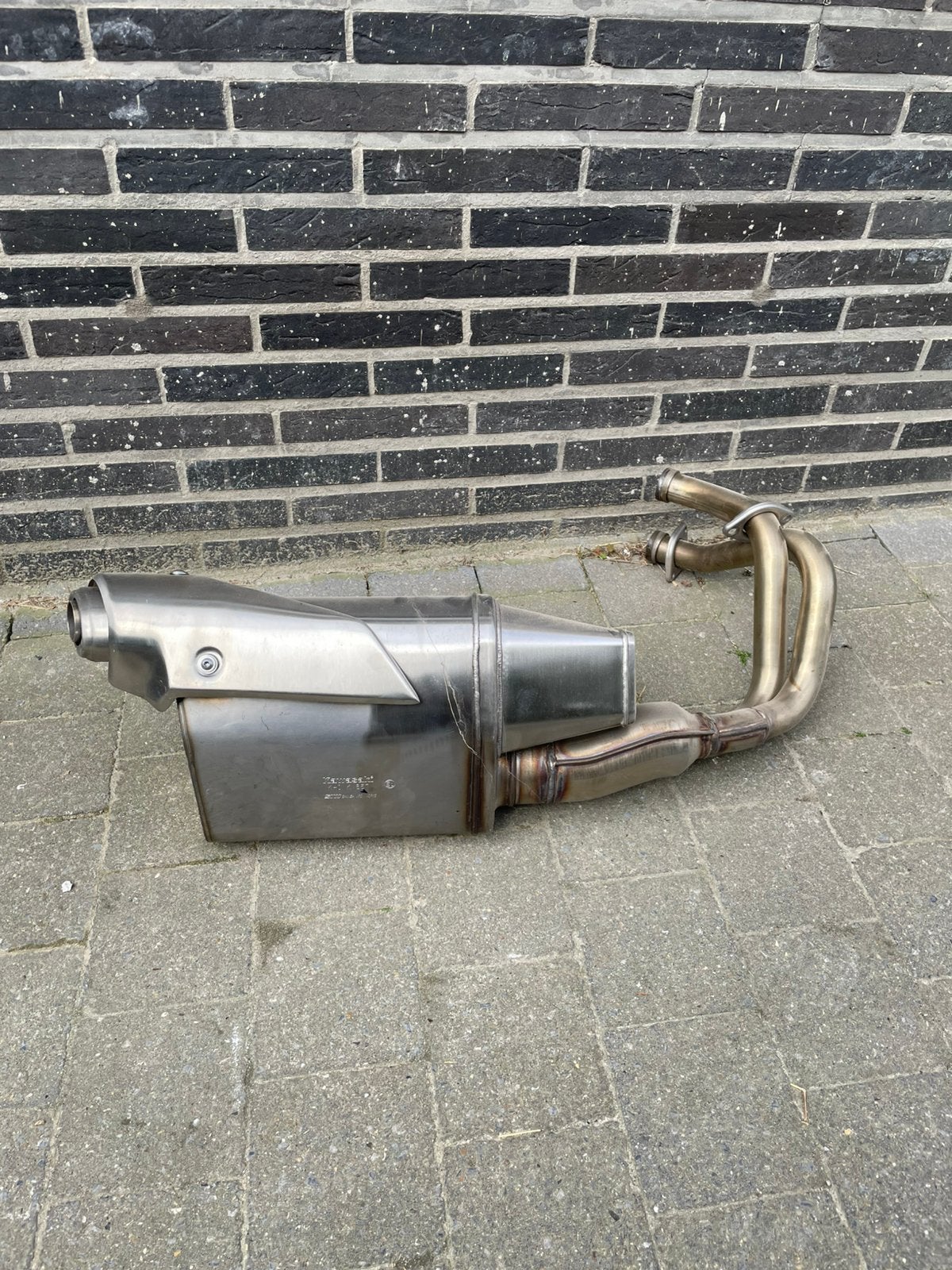 Uitlaatsysteem kawasaki z650, Ophalen