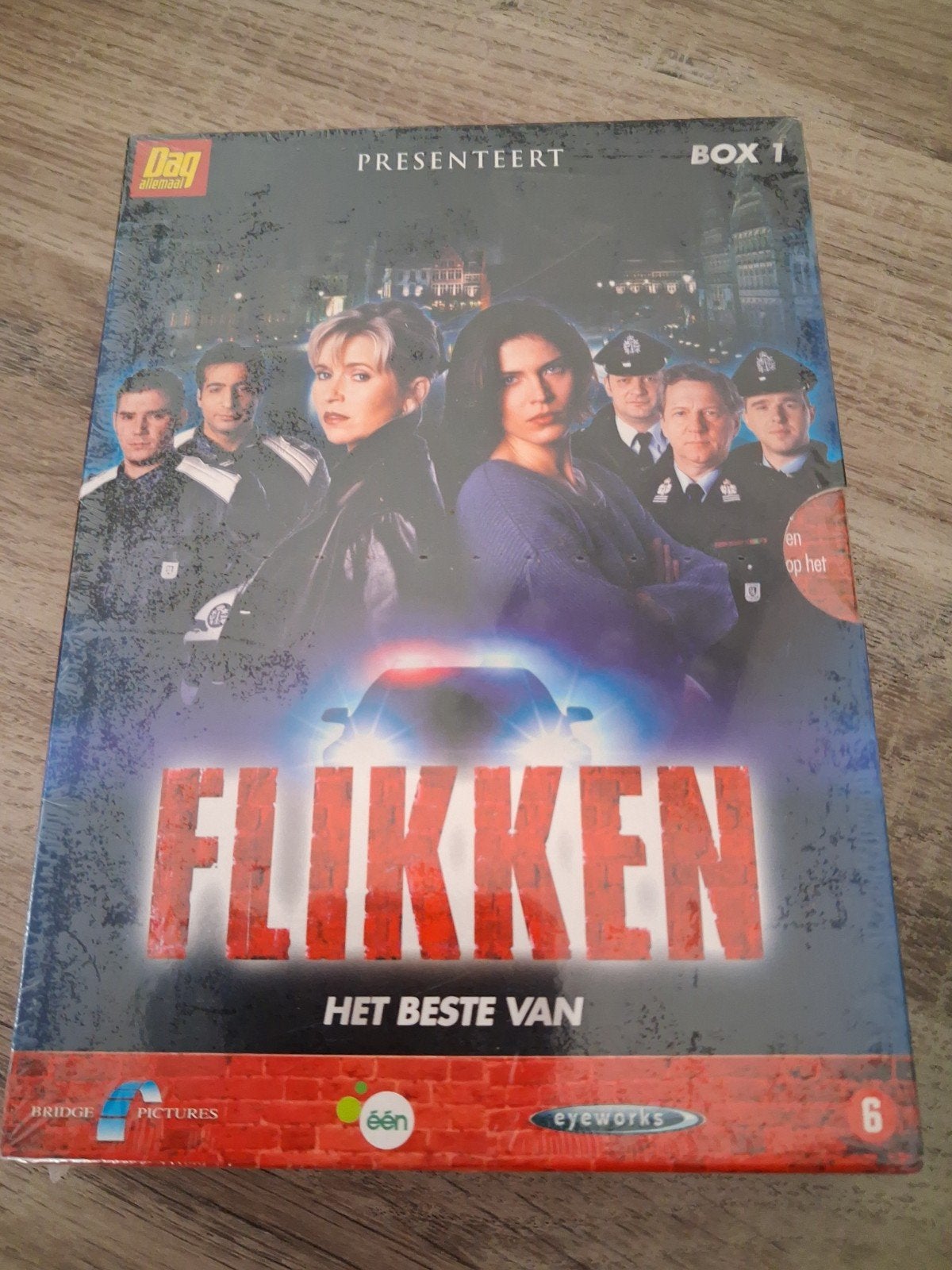 Gesealde Dvd Box Flikken box 1., Ophalen, Nieuw in verpakking, Nederlands, Misdaad
