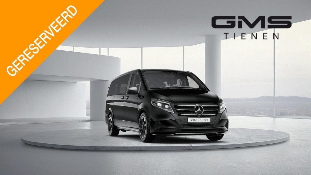 Mercedes-Benz Vito Tourer 119 CDI Select L2 /Lichte Vracht/5, Auto's, Mercedes-Benz, Automaat, Zwart, 4 cilinders, 2500 kg