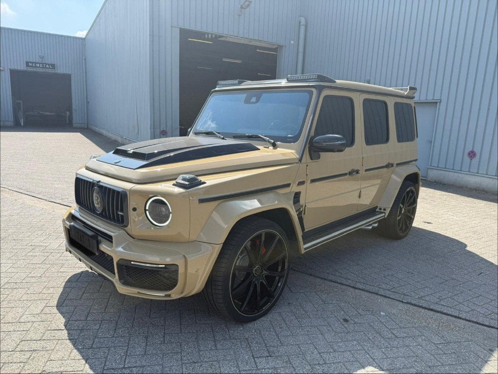 Mercedes G63 BRABUS 4.0 benzine V8 Bj 2023 46000 km vol, Automaat, 430 kW, G-Klasse, Beige