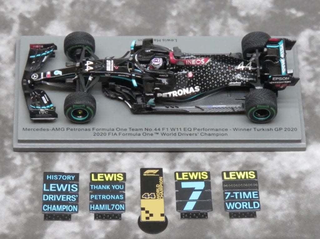 Lewis Hamilton 1:43 Winner Turkish GP 2020 GP S6488 W11 F1, Verzamelen, Automerken, Motoren en Formule 1, Nieuw, Formule 1, Ophalen of Verzenden