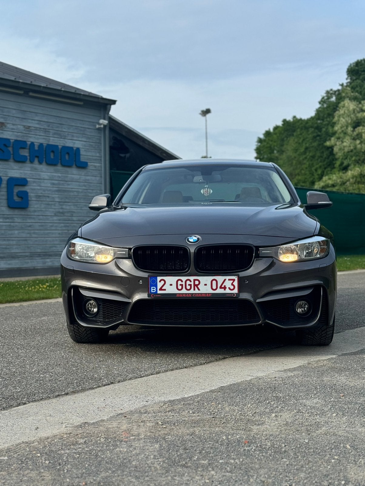 BMW 328i xDrive Automaat Full Option / Leder / Schuifdak, Auto's, BMW, 4 deurs, 4 cilinders, Bruin, Leder