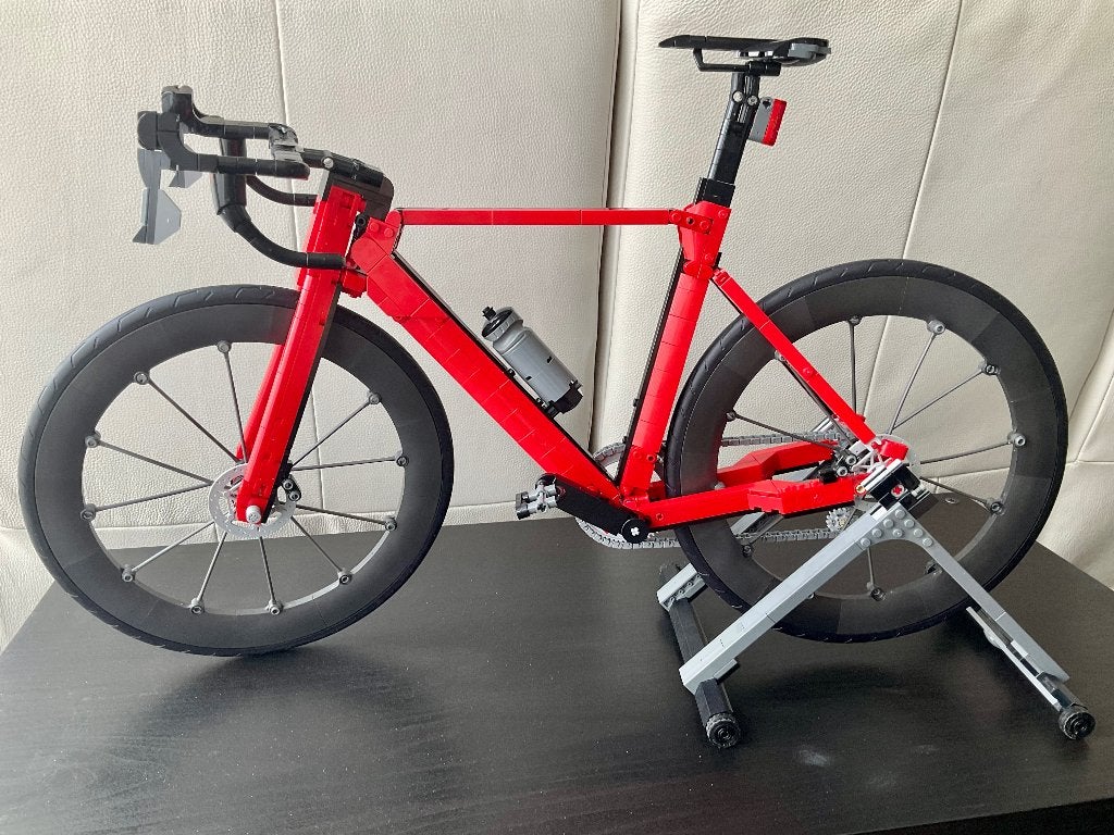 Lego 11380 Icons, de Racefiets, helemaal compleet en tof, Lego, Compleet, Ophalen of Verzenden, Zo goed als nieuw