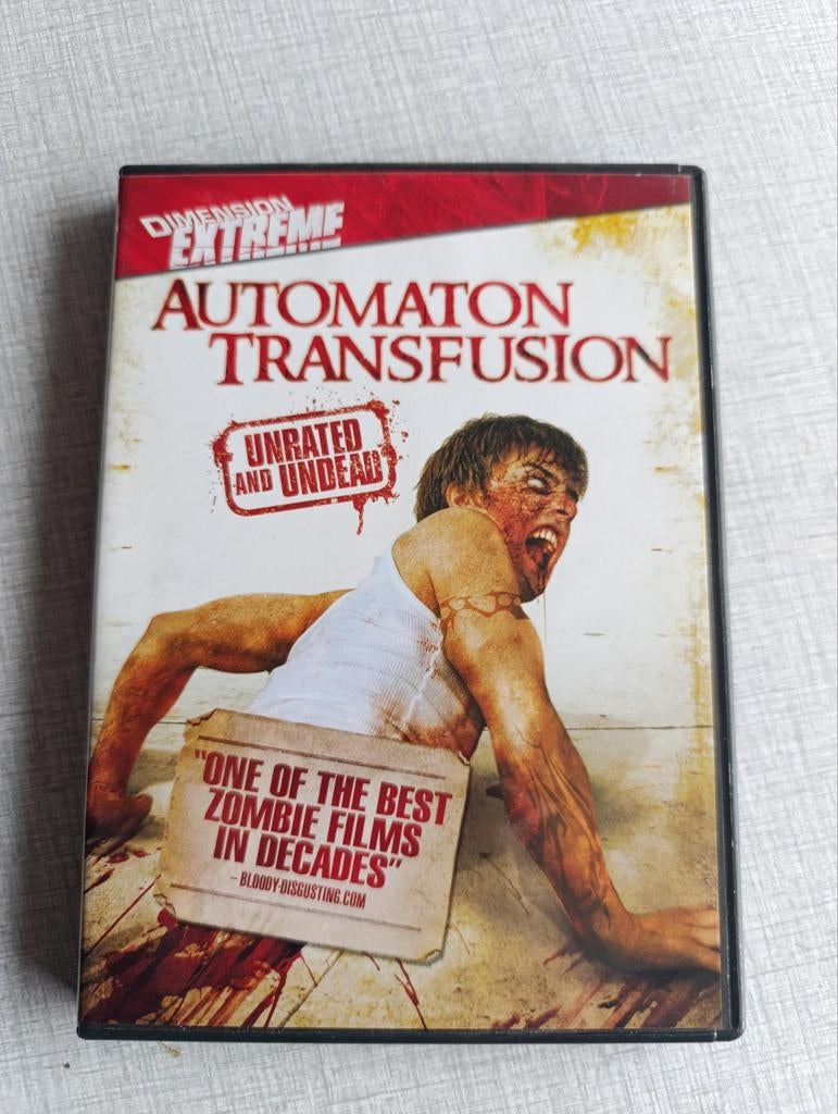 Dvd Automaton transfusion import Engels gesproken, Ophalen