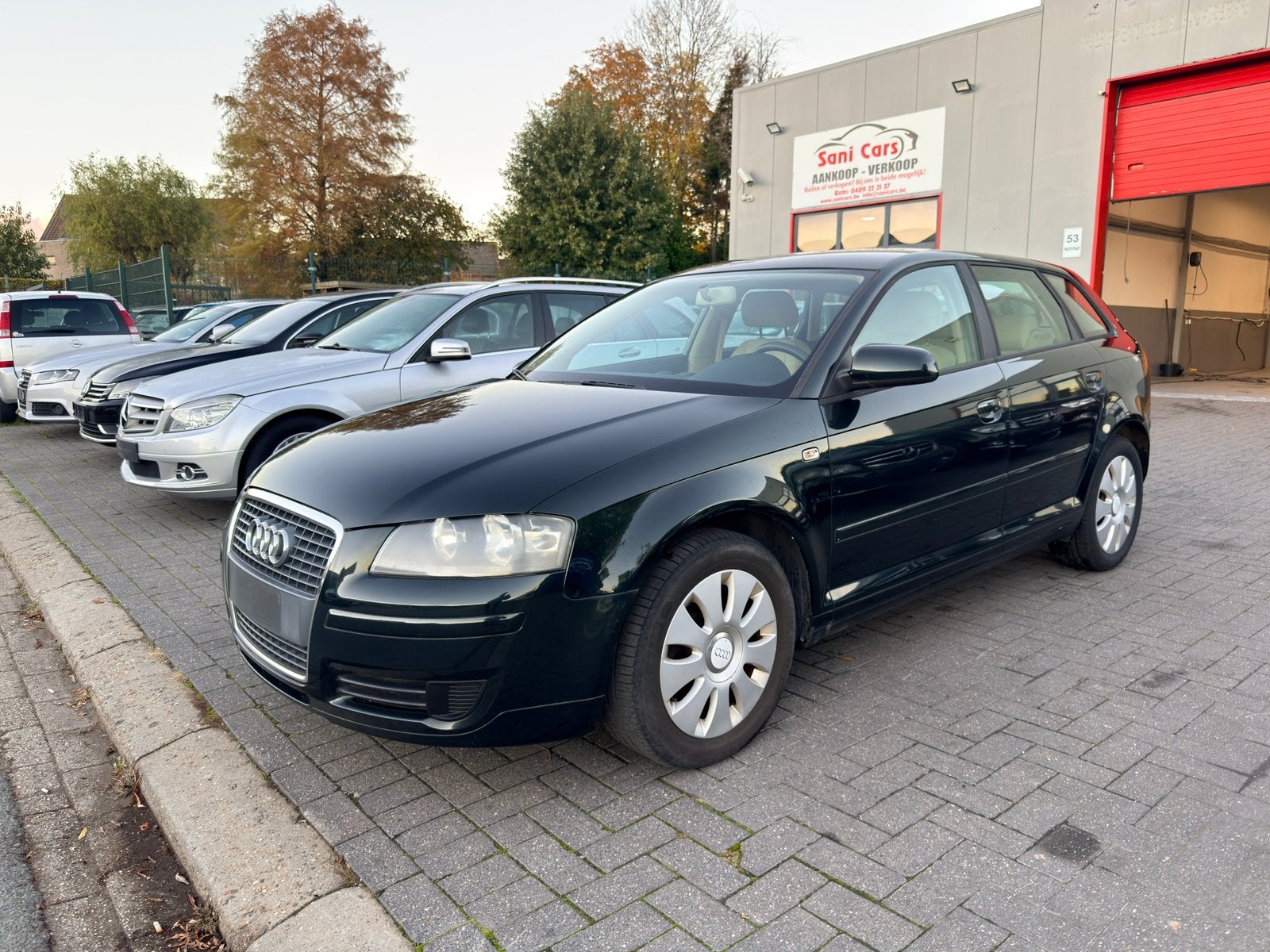 Audi A3 1.6 Benzine Bj 2007 87000 Km Goede Staat, Autos, 75 kW, Achat, Beige, Entreprise